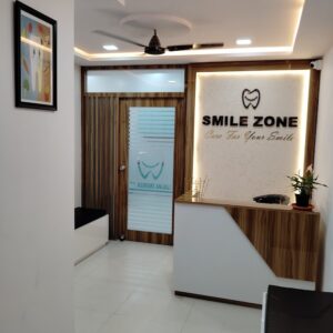 front view smile zone dental clinic in sakchi